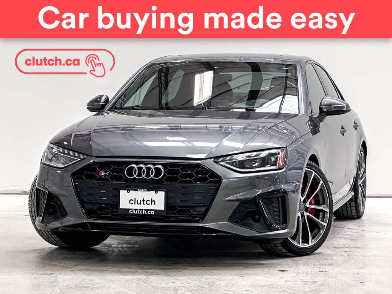 Used 2020 Audi S4 Technik AWD w/ Apple CarPlay, Heated Front Seats, Rearview Cam for sale in Toronto, ON