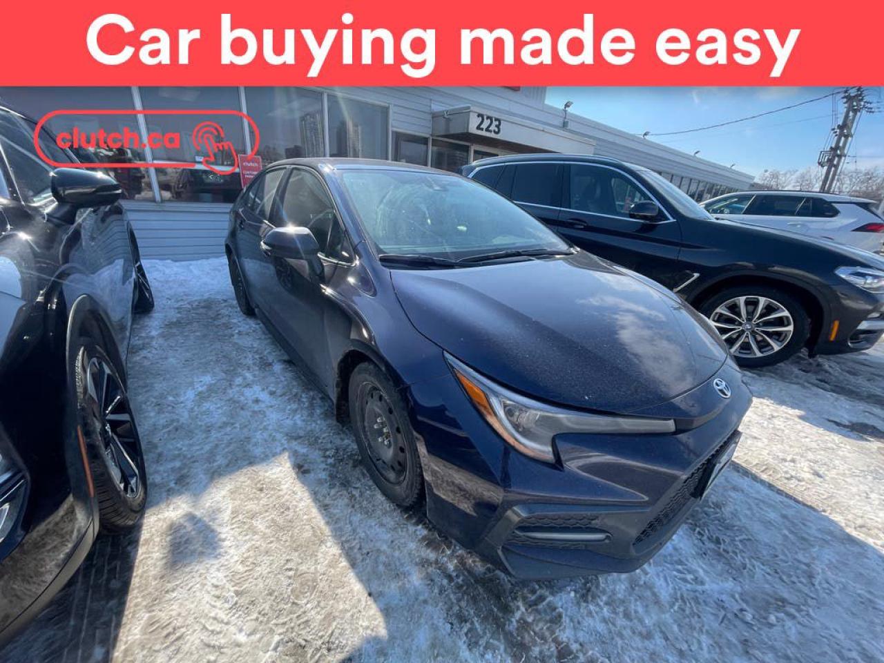 Used 2022 Toyota Corolla SE w/ Apple CarPlay, Heated Front Seats, Rearview Cam for sale in Toronto, ON