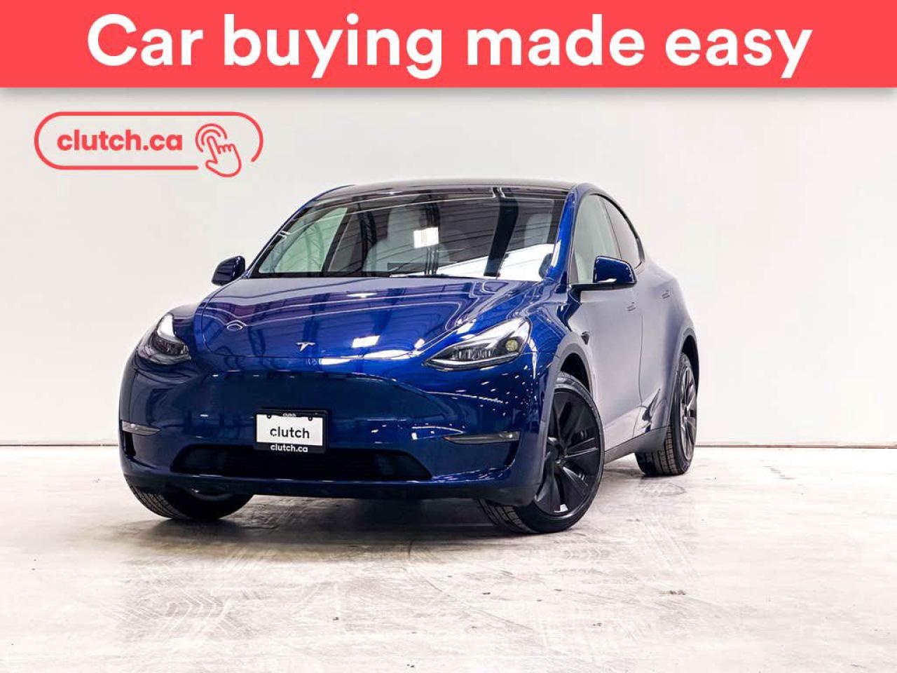 Used 2023 Tesla Model Y Long Range AWD w/ Autopilot, Nav, Glass Roof for sale in Toronto, ON