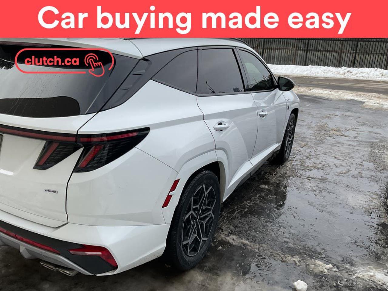 Used 2022 Hyundai Tucson N-Line AWD w/ Apple CarPlay, Heated Front Seats, Rearview Cam for sale in Toronto, ON