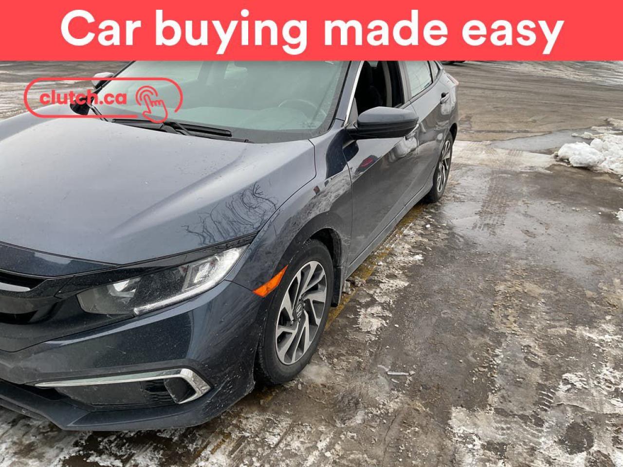 Used 2020 Honda Civic EX w/ Apple CarPlay, Heated Front Seats, Rearview Cam for sale in Toronto, ON