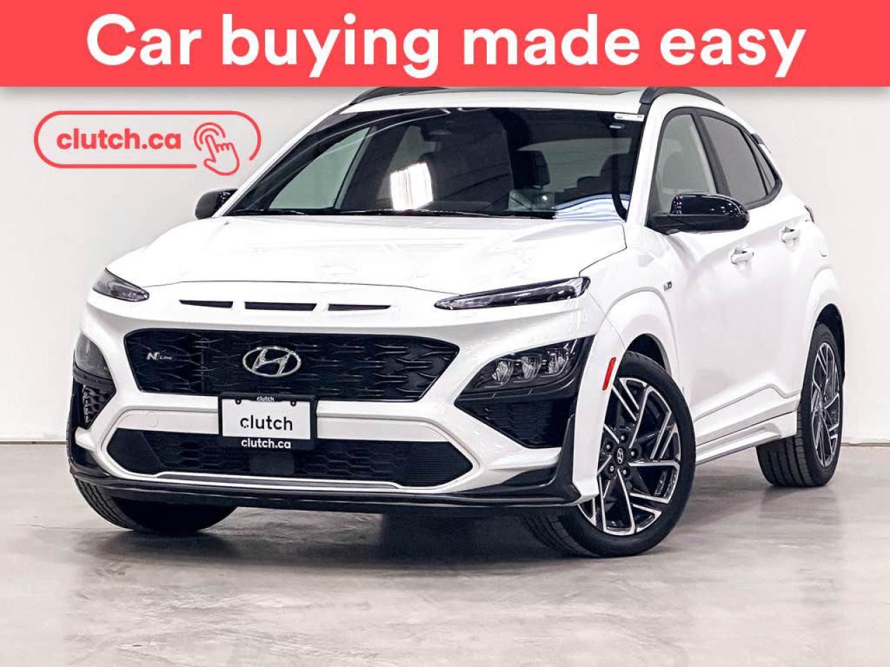 Used 2022 Hyundai KONA N Line w/ Ultimate Pkg.   w/ Apple CarPlay, Heated Front Seats, Rearview Cam for sale in Toronto, ON