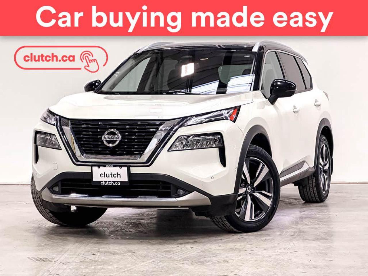 Used 2021 Nissan Rogue Platinum AWD w/ Apple CarPlay, Heated Steering Wheel, Heated Front Seats for sale in Toronto, ON