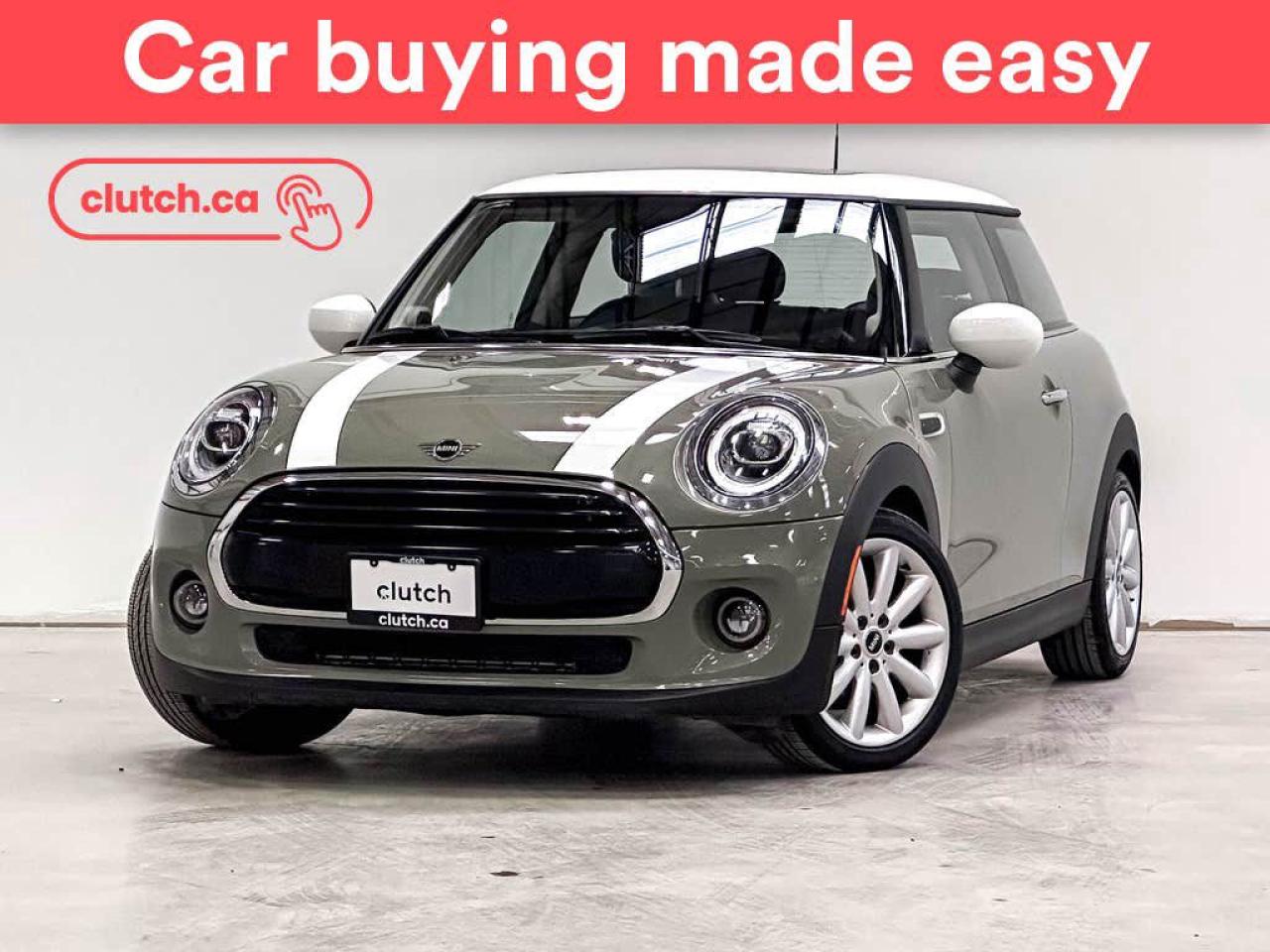 Used 2020 MINI 3 Door Cooper w/ Apple CarPlay, Heated Front Seats, Rearview Cam for sale in Toronto, ON