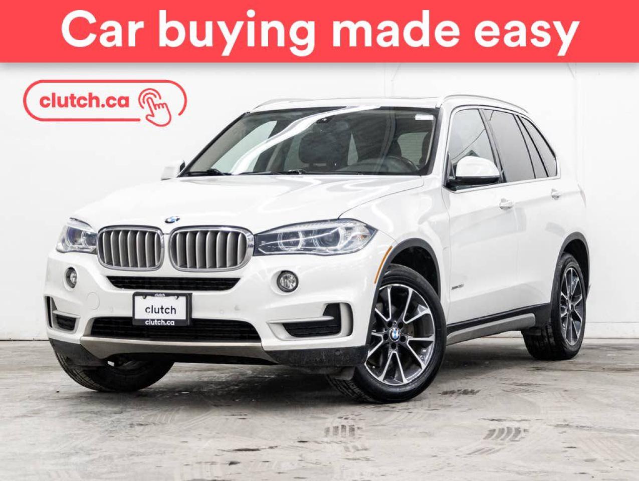 Used 2018 BMW X5 xDrive35i AWD w/ Heated Front Seats, Heated Steering Wheel, Pano Sunroof for sale in Toronto, ON