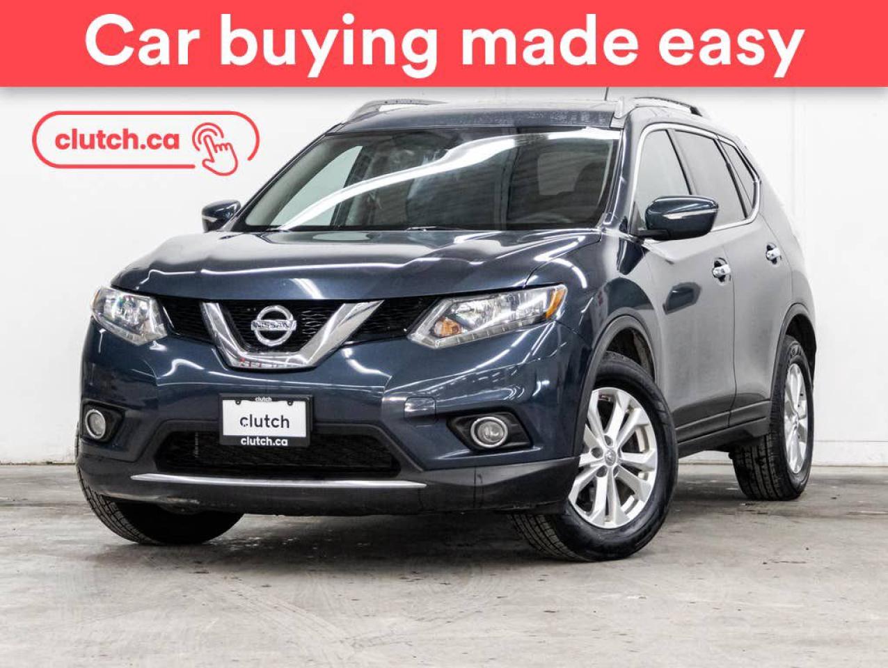 Used 2015 Nissan Rogue SV w/ Panoramic Moonroof, Rearview Camera, Bluetooth for sale in Toronto, ON