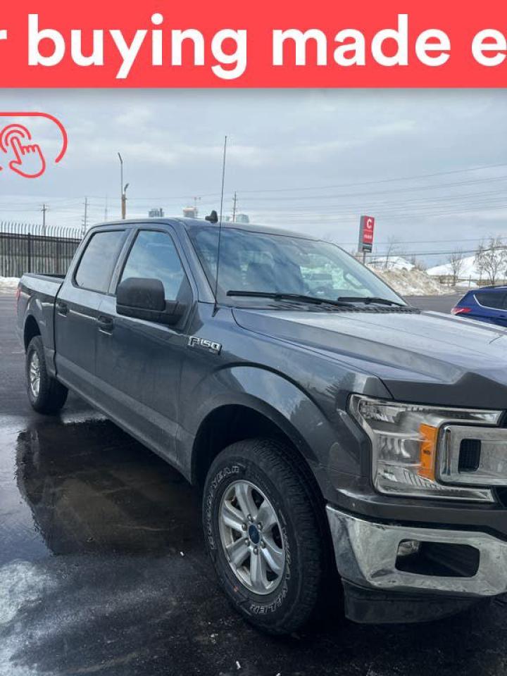 Used 2020 Ford F-150 XLT SuperCrew 4WD w/ SYNC 3, Apple CarPlay, Rearview Cam for sale in Toronto, ON