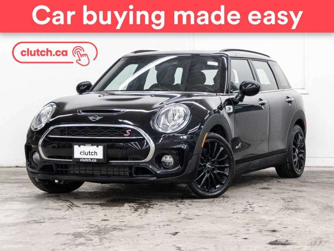 Used 2019 MINI Cooper Clubman Cooper S w/ Dual Panel Moonroof, Bluetooth, Navigation for sale in Toronto, ON