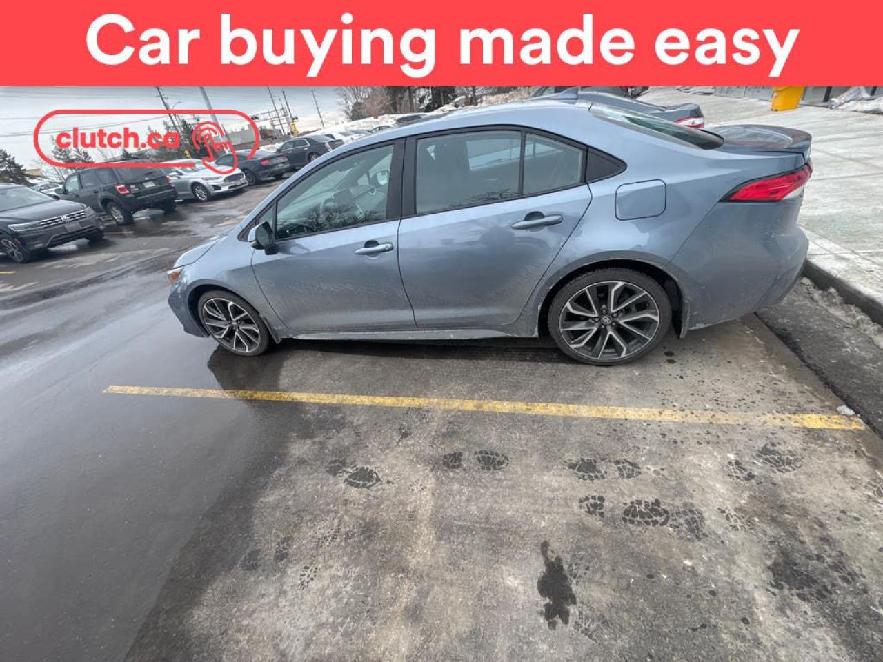 Used 2022 Toyota Corolla SE w/ Apple CarPlay, Heated Front Seats, Rearview Cam for sale in Toronto, ON