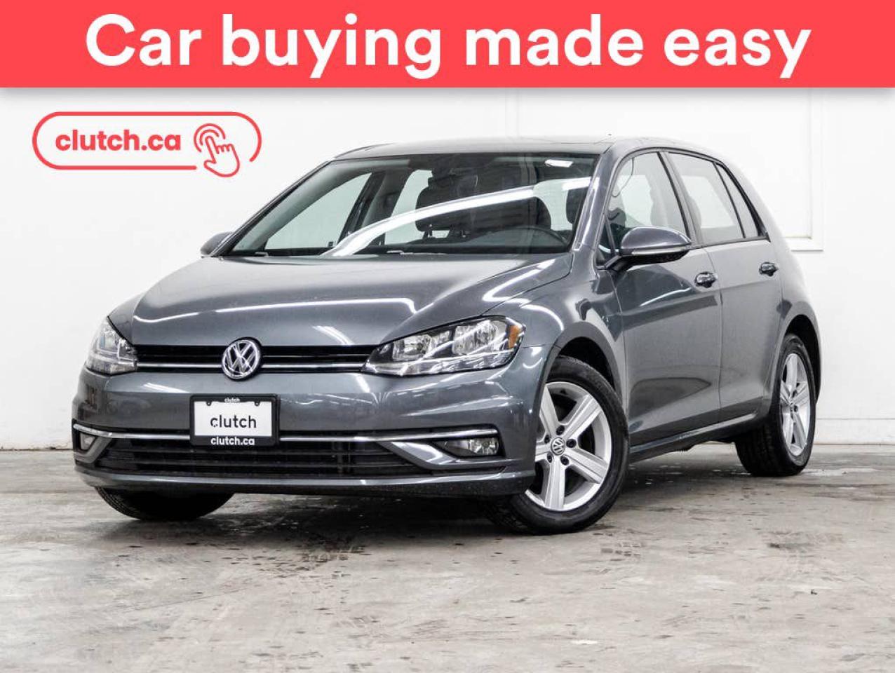 Used 2018 Volkswagen Golf Comfortline w/ Apple CarPlay, Power Moonroof, Rearview Cam for sale in Toronto, ON