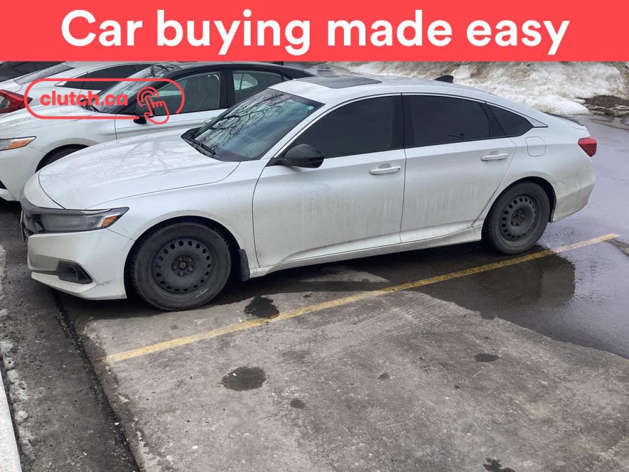 Used 2022 Honda Accord Sport w/ Apple CarPlay, Heated Front Seats, Rearview Cam for sale in Toronto, ON