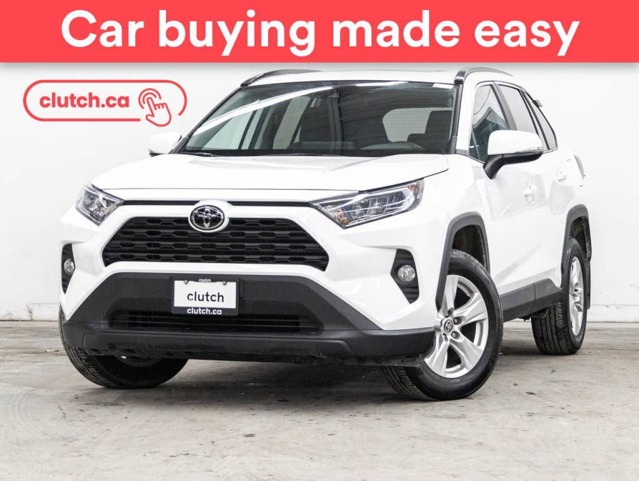 Used 2021 Toyota RAV4 XLE AWD w/ Apple CarPlay & Android Auto, Power Moonroof, Rearview Cam for sale in Toronto, ON