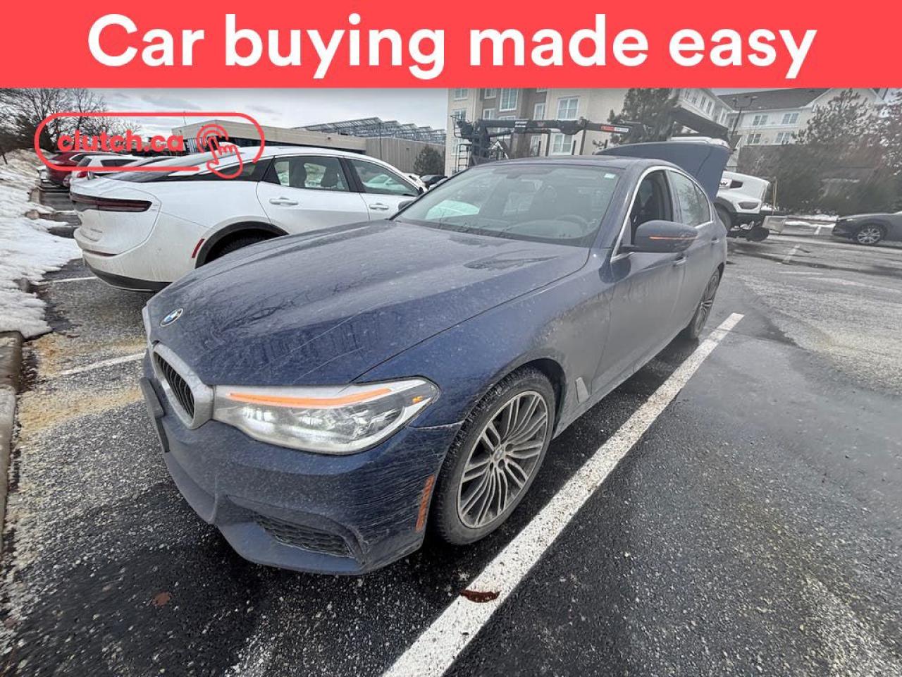 Used 2018 BMW 5 Series 530i xDrive w/ Apple CarPlay, Heated Front Seats, Rearview Cam for sale in Toronto, ON