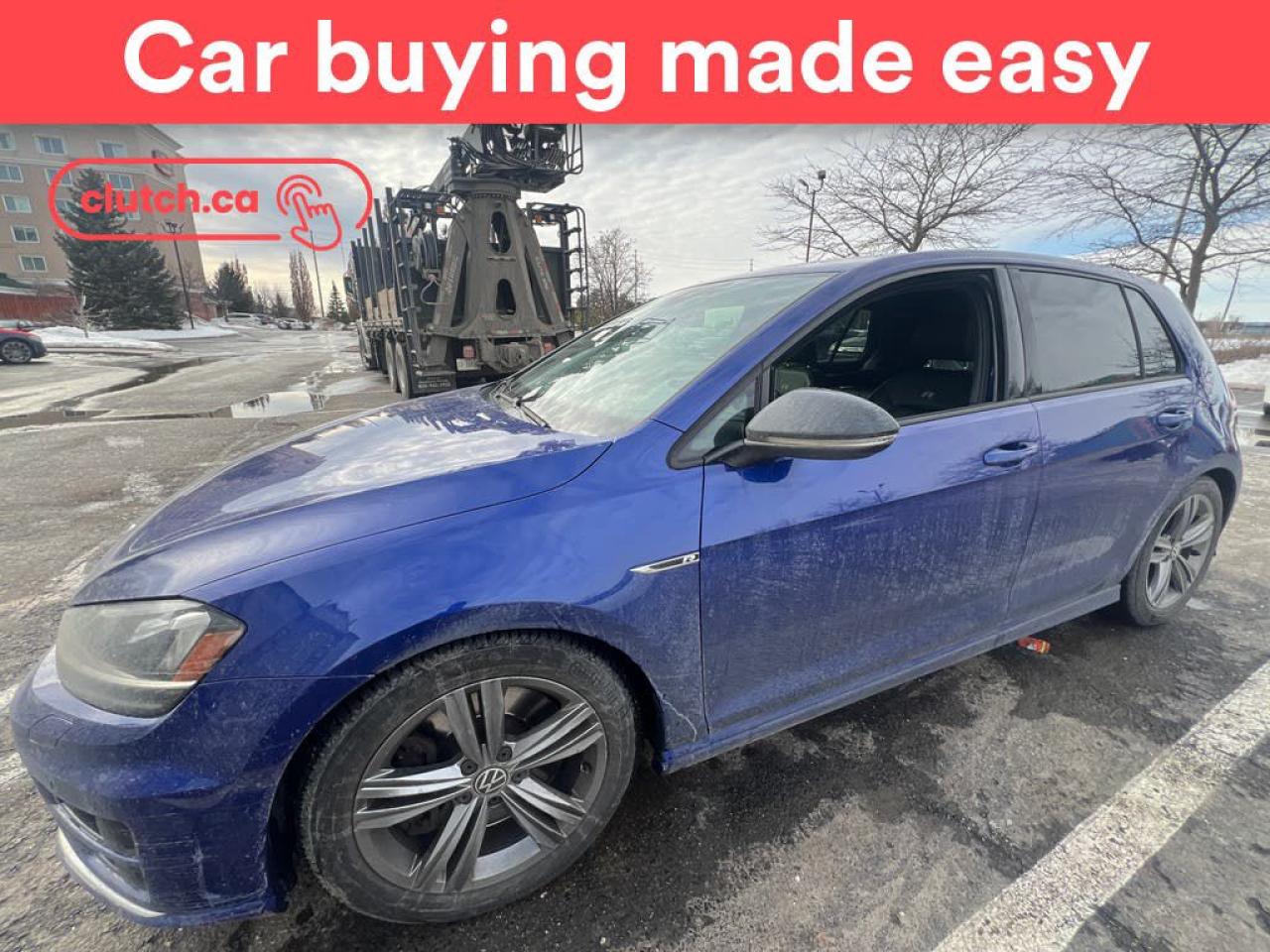 Used 2017 Volkswagen Golf R AWD w/ Apple CarPlay, Heated Front Seats, Rearview Cam for sale in Toronto, ON