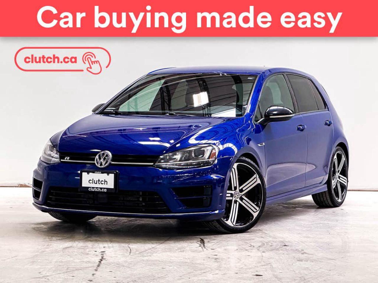 Used 2017 Volkswagen Golf R AWD w/ Apple CarPlay, Heated Front Seats, Rearview Cam for sale in Toronto, ON