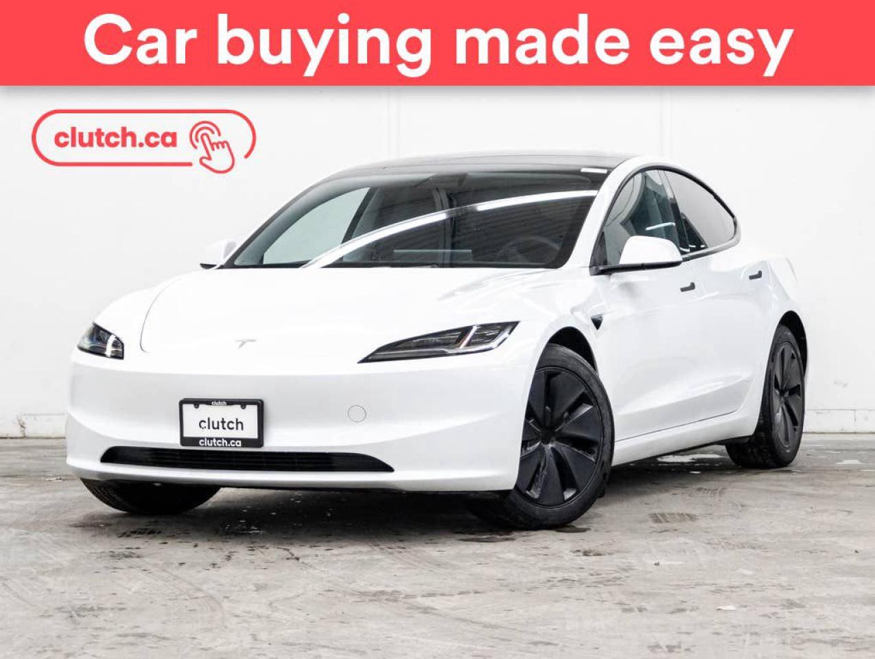 Used 2024 Tesla Model 3 Standard Range Plus w/ Auto Pilot, Glass Roof, Nav for sale in Toronto, ON