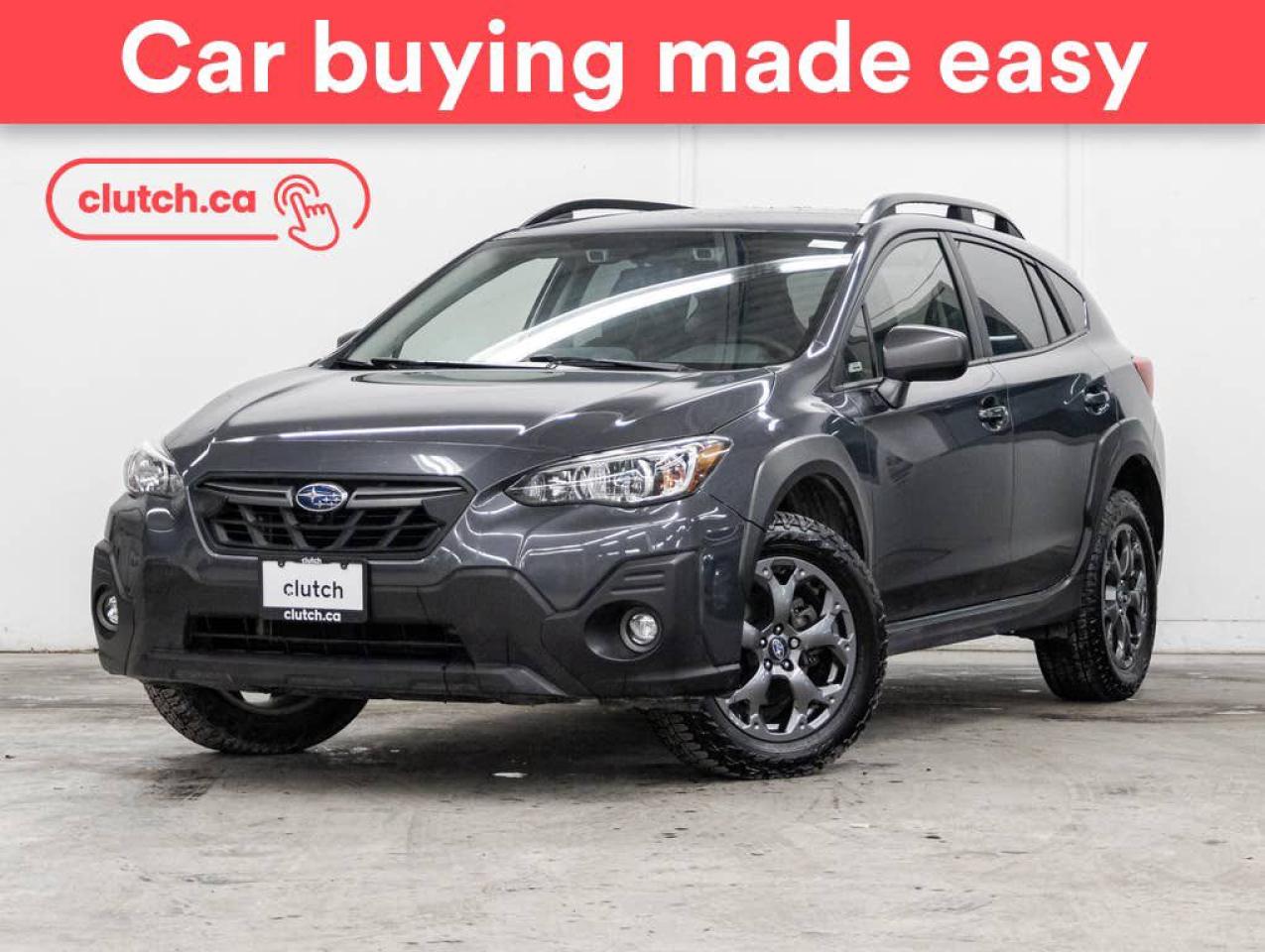 Used 2021 Subaru XV Crosstrek Outdoor AWD w, Apple CarPlay & Android Auto, Heated Steering Wheel, Rearview Camera for sale in Toronto, ON