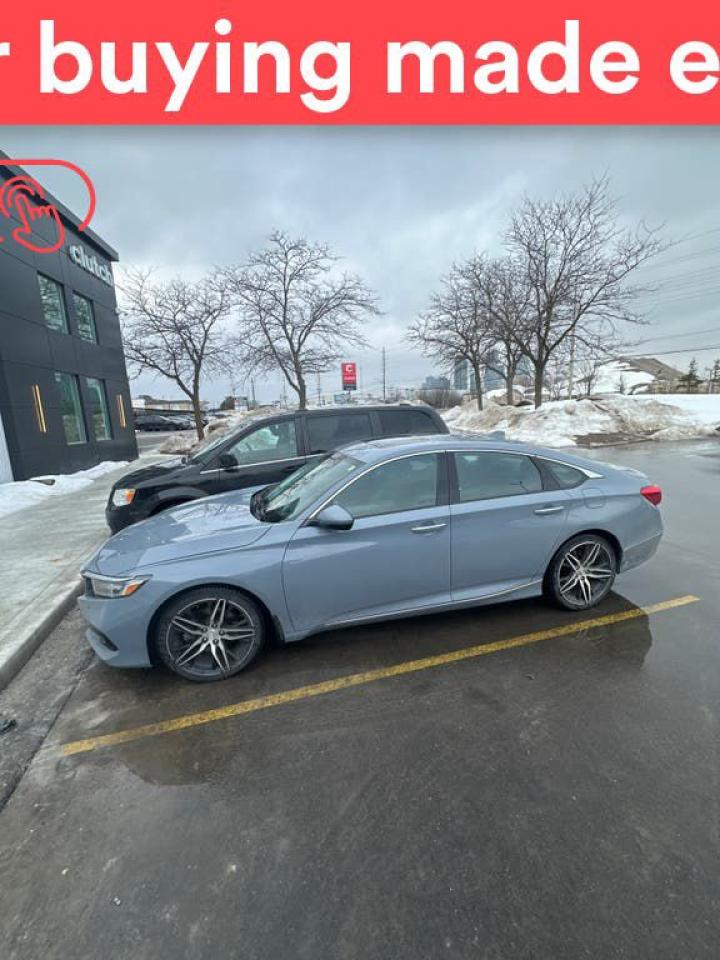 Used 2021 Honda Accord Touring w/ Apple CarPlay, Heated Front Seats, Rearview Cam for sale in Toronto, ON