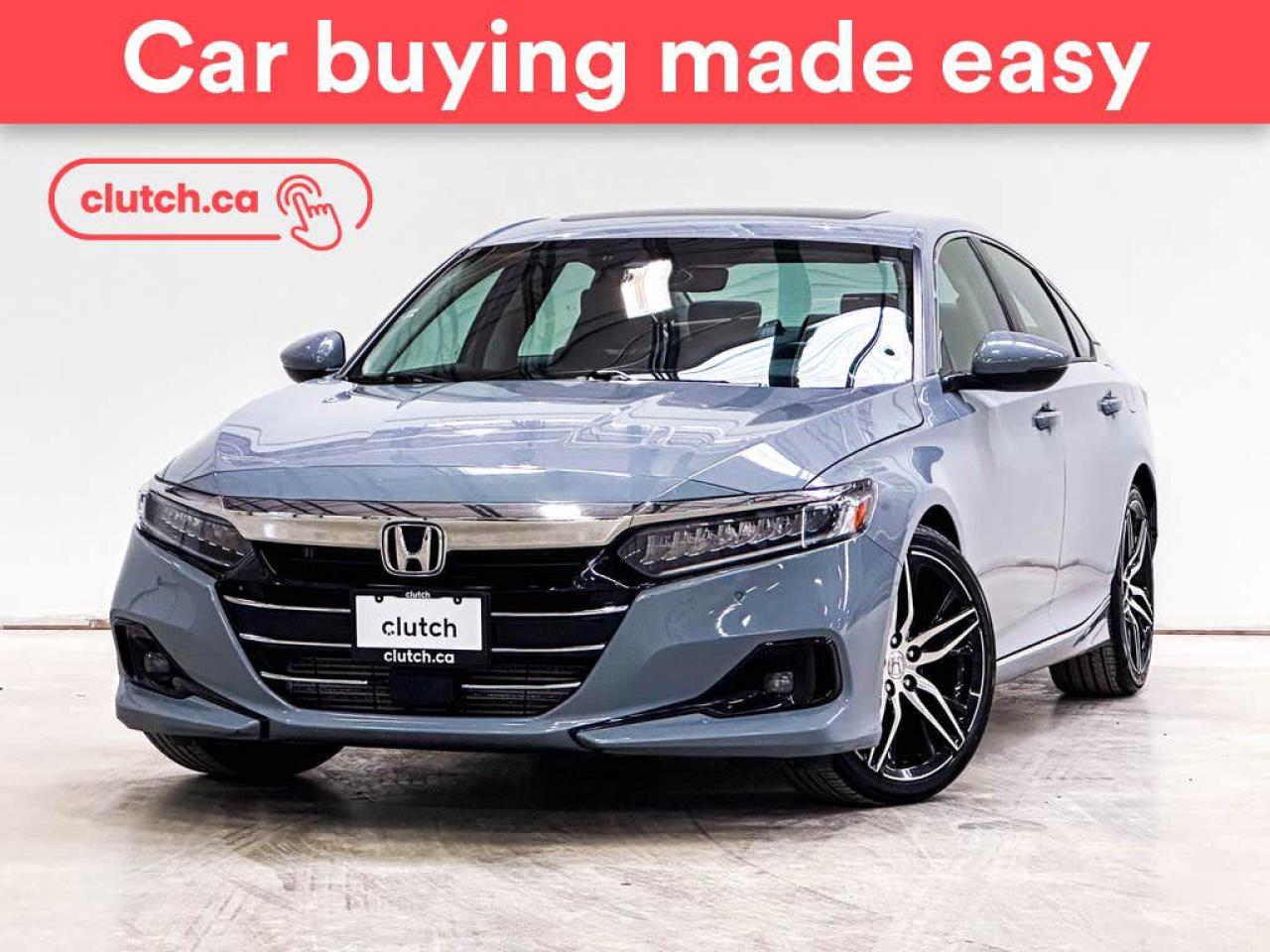 Used 2021 Honda Accord Touring w/ Apple CarPlay, Heated Front Seats, Rearview Cam for sale in Toronto, ON