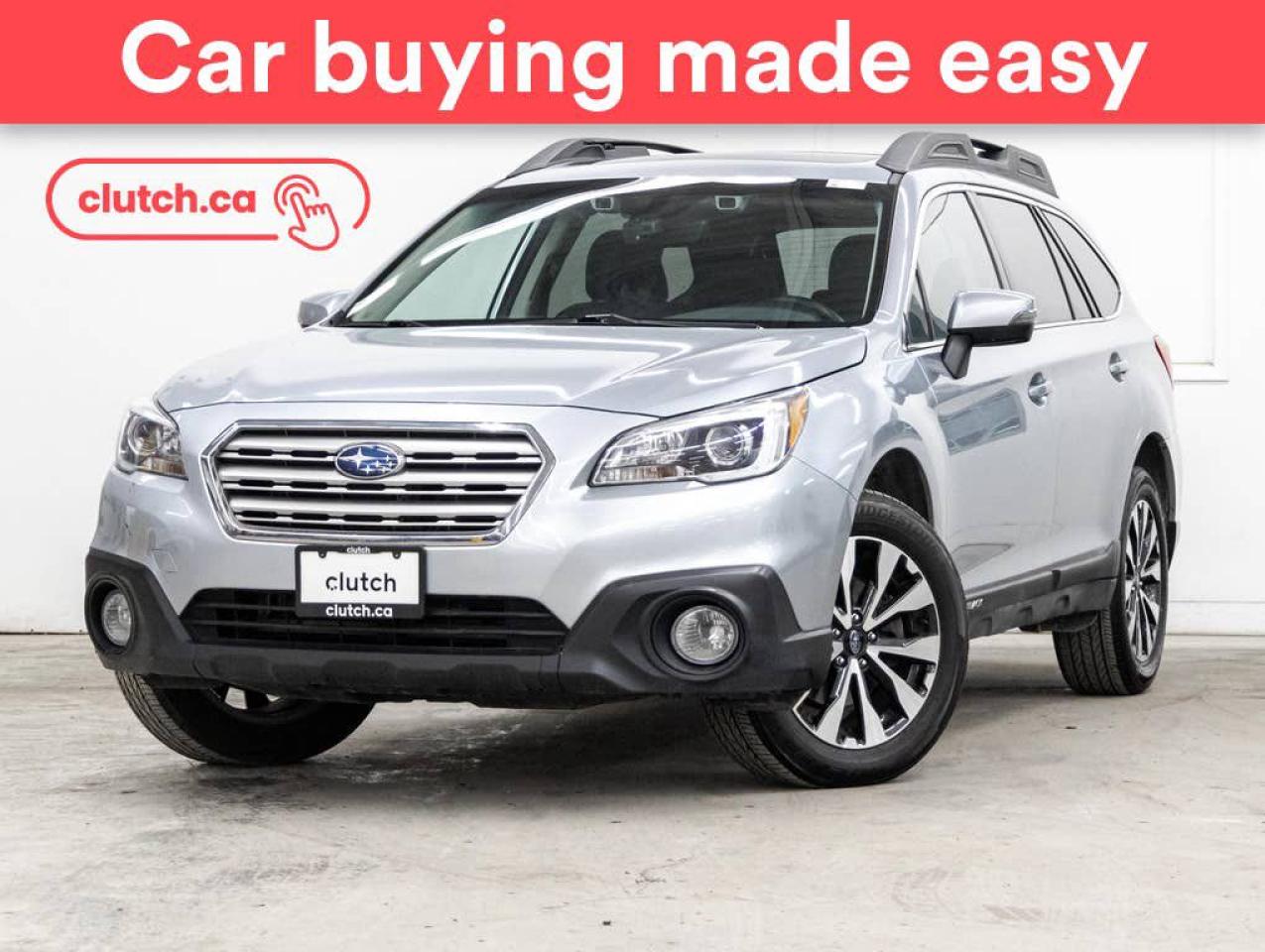 Used 2017 Subaru Outback 3.6R Limited AWD w/ Tech Pkg w/ Heated Front Seats, Power Moonroof, Nav for sale in Toronto, ON