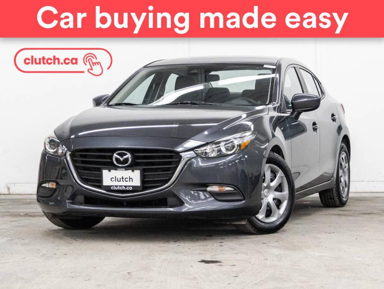 Used 2018 Mazda MAZDA3 GX w/ Convenience Pkg w/ Rearview Camera, Cruise Control, A/C for sale in Toronto, ON