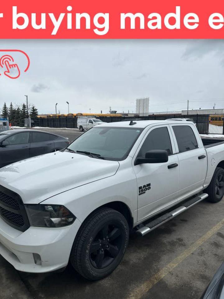 Used 2022 RAM 1500 Classic Express Crew Cab 4X4 w/ Apple CarPlay, Heated Front Seats, Rearview Cam for sale in Toronto, ON