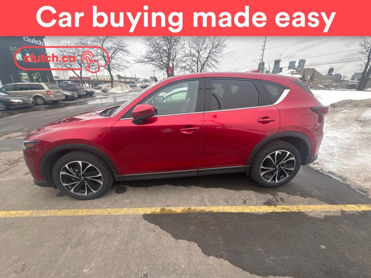 Used 2022 Mazda CX-5 GT AWD w/ Apple CarPlay, Heated Front Seats, Rearview cam for sale in Toronto, ON