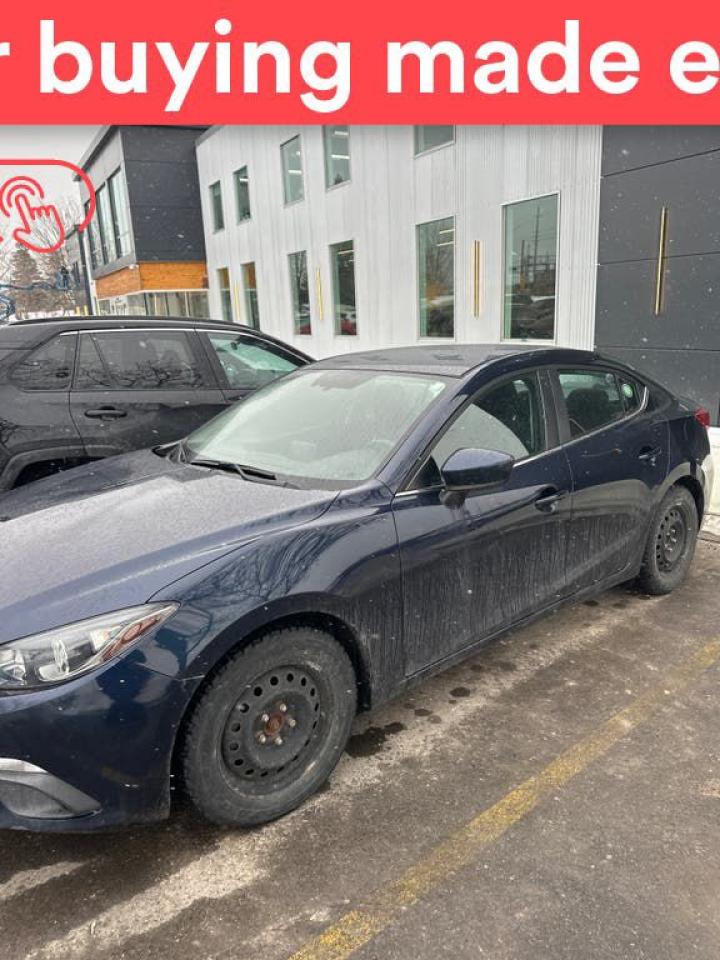 Used 2016 Mazda MAZDA3 GS w/ Navigation, Heated Front Seats, Rearview Cam for sale in Toronto, ON