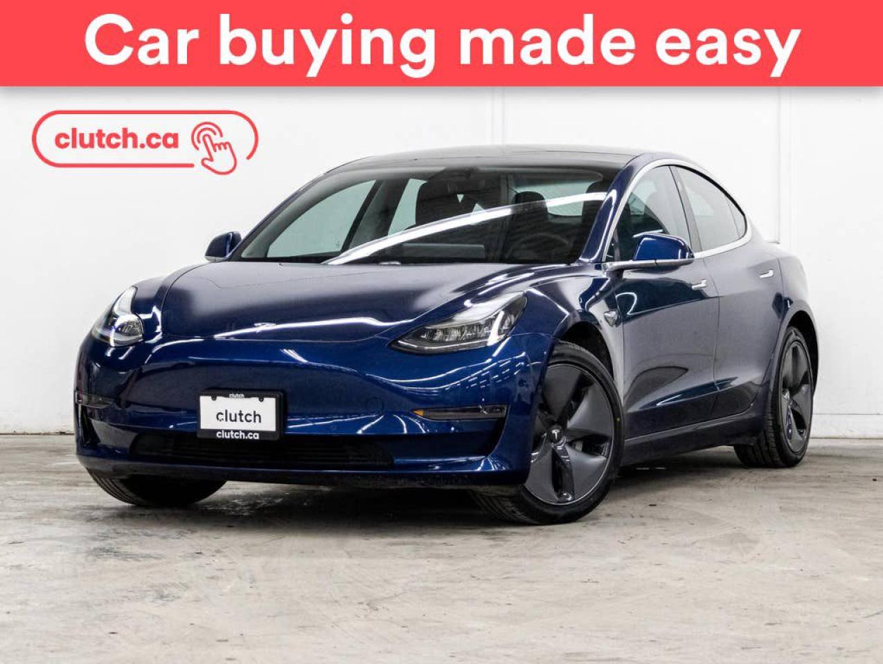 Used 2020 Tesla Model 3 Standard Range Plus w/ Auto Pilot, Glass Roof, Nav for sale in Toronto, ON