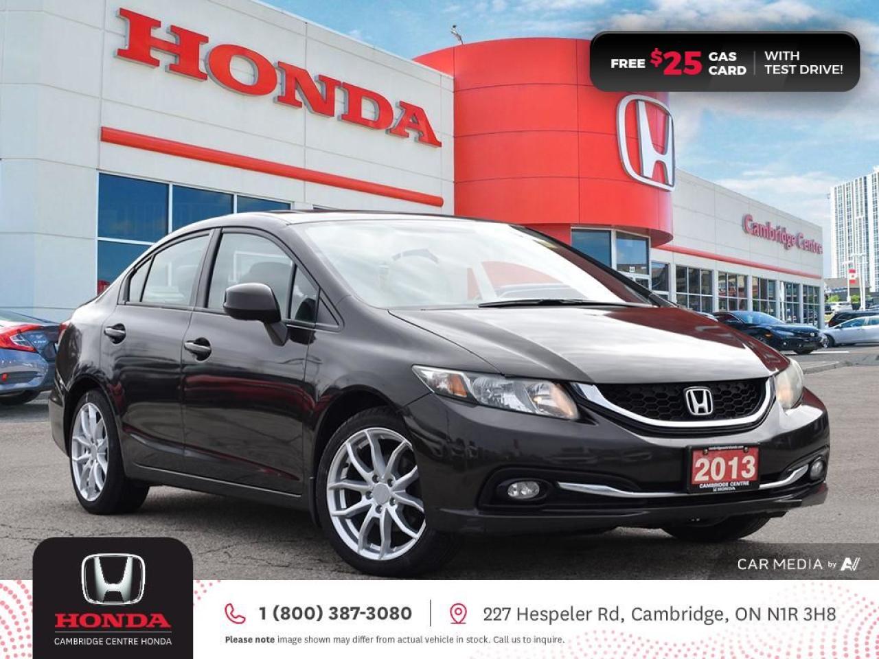 Used 2013 Honda Civic Touring POWER SUNROOF | REARVIEW CAMERA | GPS NAVIGATION for sale in Cambridge, ON