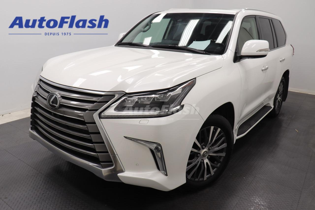 Used 2016 Lexus LX 570 5.7L V8, CAMERA, BLUETOOTH, VOLANT CHAUFF, TOIT for sale in Saint-Hubert, QC