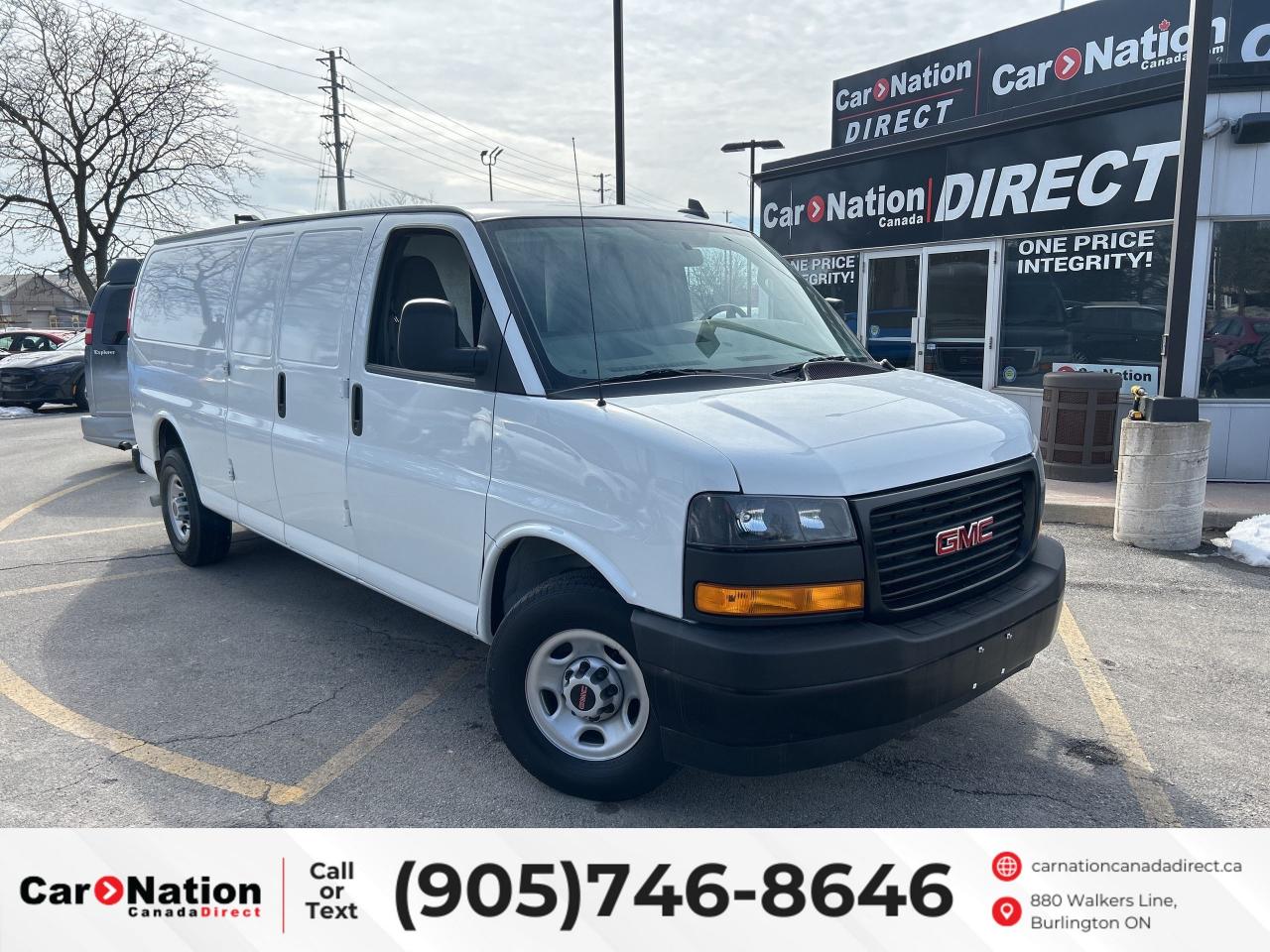 Used 2023 GMC Savana Cargo Van 2500 | CARGO VAN | 6.6L V8 | READY TO WORK! for sale in Burlington, ON