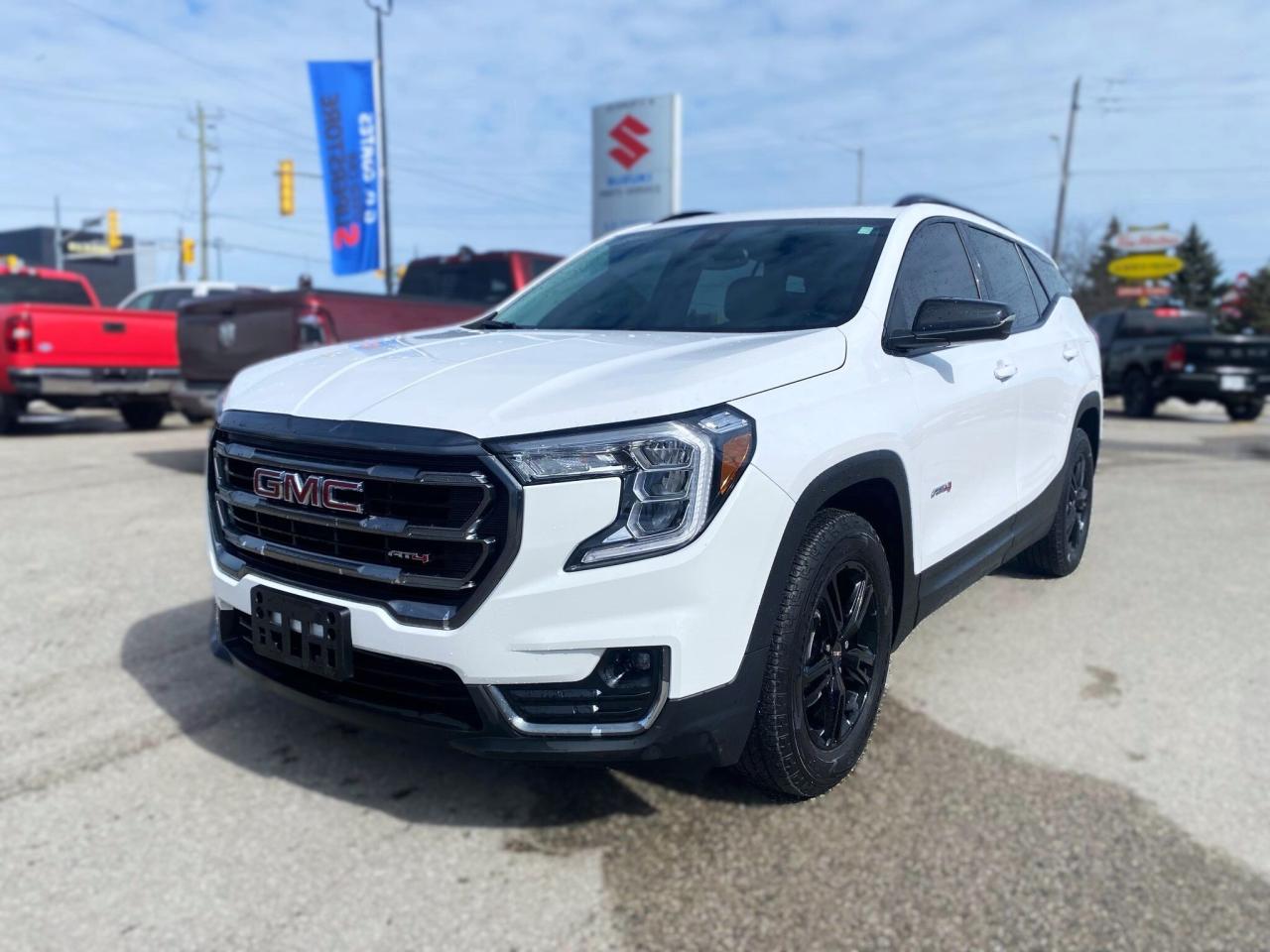 Used 2022 GMC Terrain AT4 AWD ~Nav ~Cam ~Leather ~Bluetooth ~Pano Roof for sale in Barrie, ON