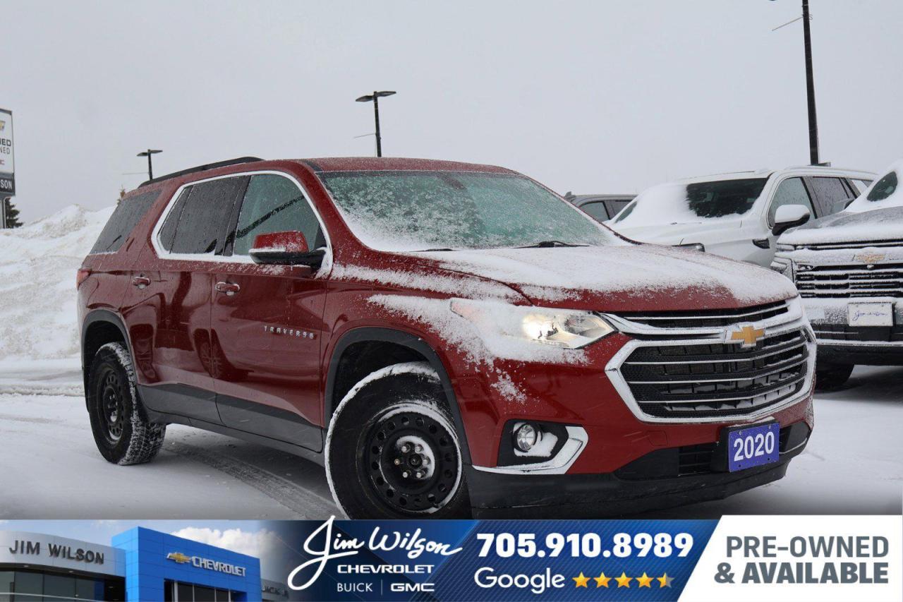 Used 2020 Chevrolet Traverse LT Cloth for sale in Orillia, ON