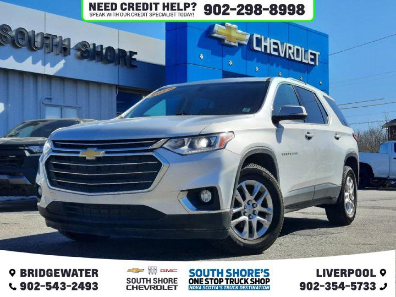 Used 2020 Chevrolet Traverse LT Cloth for sale in Bridgewater, NS