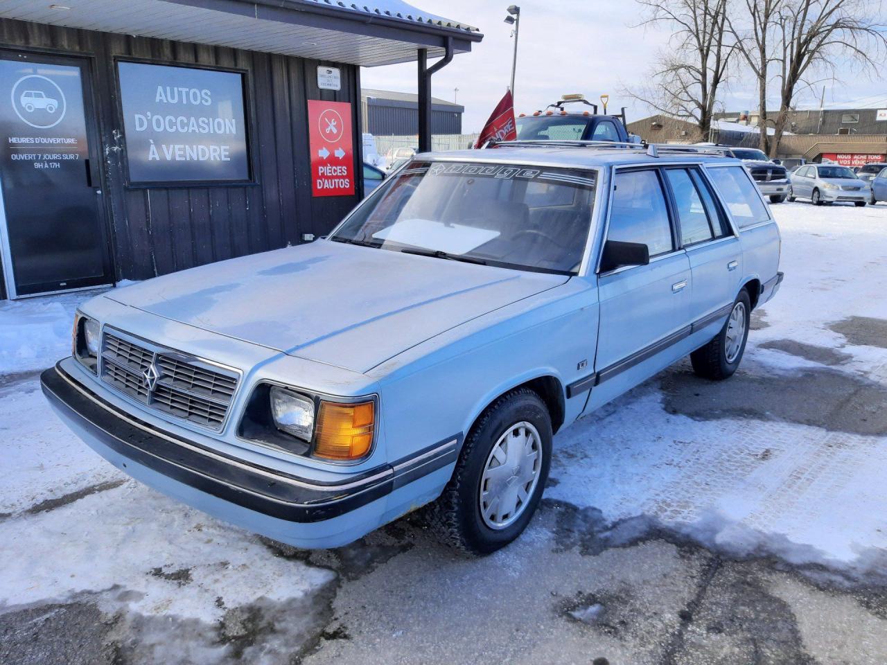 Used 1987 Dodge Aries Wagon LE for sale in Laval, QC