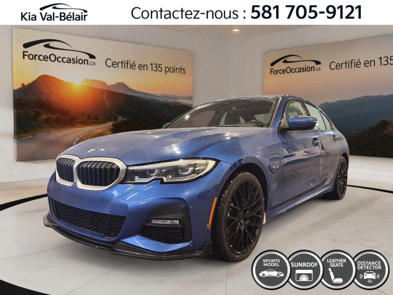 Used 2022 BMW 330e 330E A/C * AWD * PHEV * GPS * CUIR * TOIT * for sale in Québec, QC