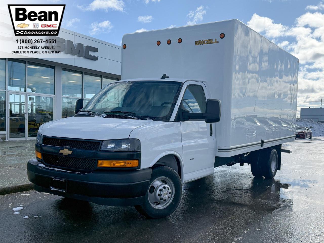 New 2024 Chevrolet Express Cutaway Work Van 6.6L V8, CLOTH SEATS, AIR CONDITIONING, CRUISE CONTROL, MP3 PLAYER for sale in Carleton Place, ON