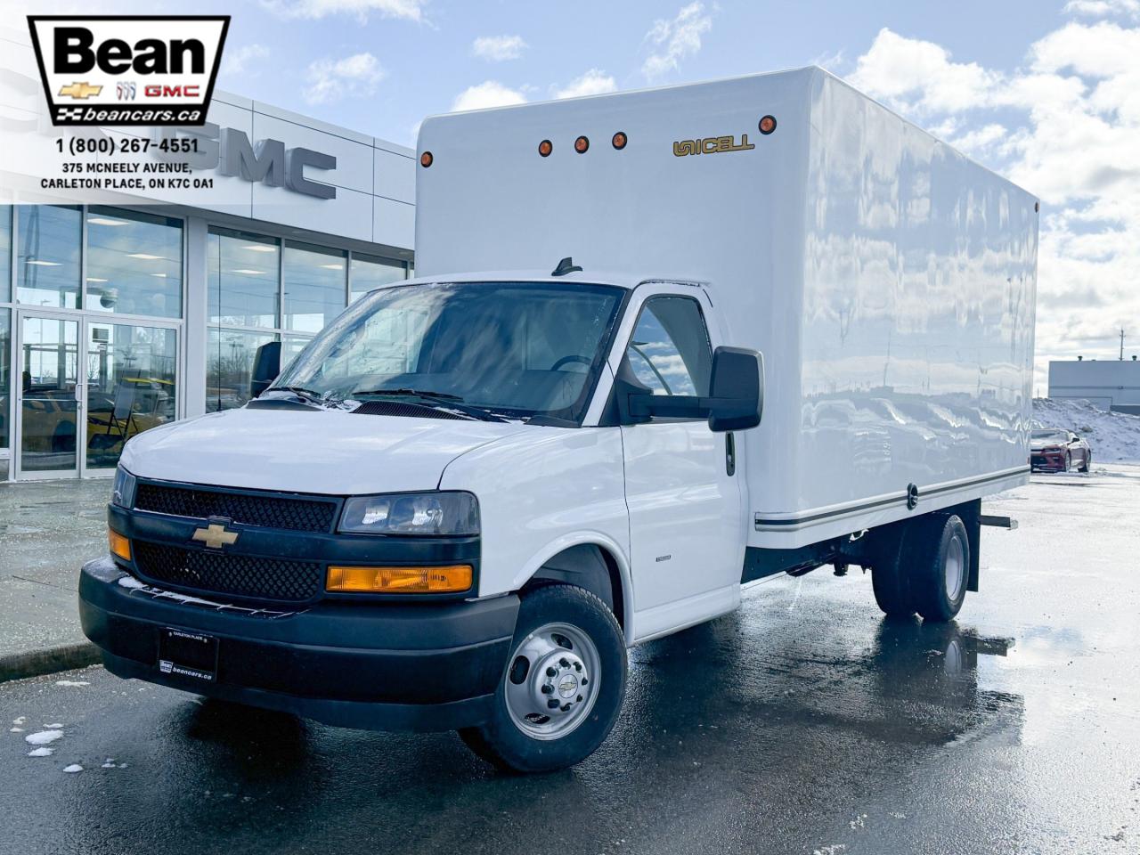 New 2024 Chevrolet Express Cutaway Work Van 6.6L V8, CLOTH SEATS, AIR CONDITIONING, CRUISE CONTROL, MP3 PLAYER for sale in Carleton Place, ON