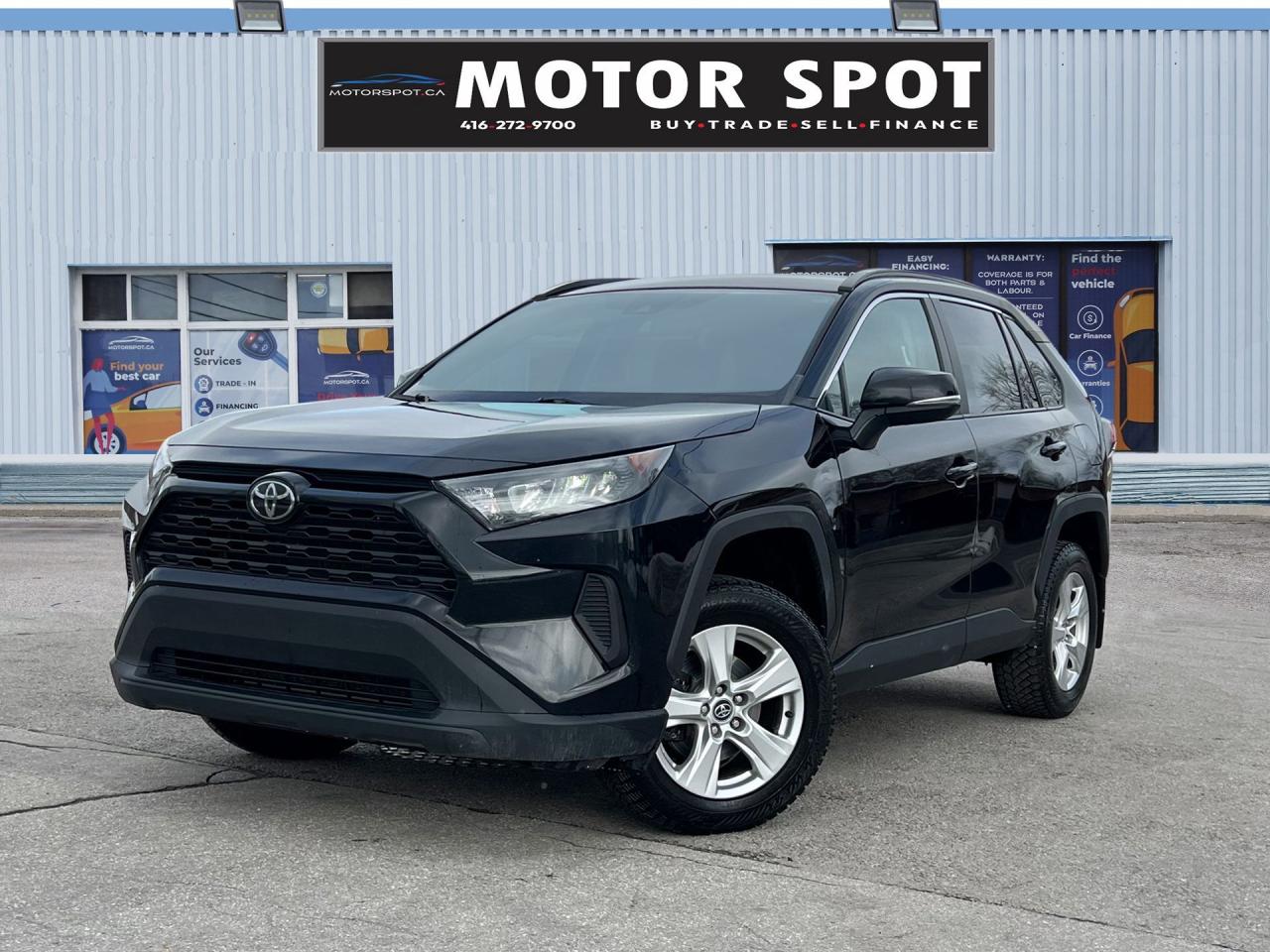 <div><span>This 2019 Toyota RAV4 AWD LE is accident-free and offers a perfect blend of reliability, style, and versatility. Powered by a 2.5L 4-cylinder engine, it provides a smooth and efficient ride with excellent fuel economy. The AWD system ensures confidence and control in all weather conditions, making it ideal for Canadian roads. The LE trim features a 7-inch touchscreen, Apple CarPlay, Toyota Safety Sense 2.0 (including pre-collision system, lane departure alert, and adaptive cruise control), and a spacious interior for both passengers and cargo. This RAV4 combines dependability and performance for a driving experience you can trust.</span></div><br /><div><span>Welcome to Motor Spot! Conveniently located at 1933 Kennedy Rd, Scarborough, ON M1P 2L9, were dedicated to providing you with a seamless car-buying experience. Heres what sets us apart:</span></div><div><font color=#242424><span>**Certification:** Ensure your peace of mind with our comprehensive certification process. Each pre-owned vehicle undergoes a rigorous safety inspection, exceeding industry standards. Our service includes an oil change and professional detailing before delivery. Vehicles are not drivable, if not certified and not e-tested, a certification package is available for $699. We also welcome trade-ins, and taxes and licensing are additional.</span></font></div><div><font color=#242424 face=Segoe UI, Segoe UI Web (West European), Segoe UI, -apple-system, BlinkMacSystemFont, Roboto, Helvetica Neue, sans-serif><span><br /></span></font></div><div><font color=#242424 face=Segoe UI, Segoe UI Web (West European), Segoe UI, -apple-system, BlinkMacSystemFont, Roboto, Helvetica Neue, sans-serif><span>**Financing:** No matter your credit history, our finance and credit experts are here to help. Whether youre dealing with no credit, bankruptcy, consumer proposal, or collections, we specialize in securing approvals and starting your journey to rebuilding credit. Financing deals are subject to an Admin fee, and we offer on-the-spot financing with instant approvals.</span></font></div><div><font color=#242424 face=Segoe UI, Segoe UI Web (West European), Segoe UI, -apple-system, BlinkMacSystemFont, Roboto, Helvetica Neue, sans-serif><span><br /></span></font></div><div><font color=#242424 face=Segoe UI, Segoe UI Web (West European), Segoe UI, -apple-system, BlinkMacSystemFont, Roboto, Helvetica Neue, sans-serif><span>**Warranty:** Rest assured knowing your vehicle is eligible for an extended warranty. We offer various terms and coverages to suit your needs. Our team is ready to assist you in selecting the right warranty option.</span></font></div><div><font color=#242424 face=Segoe UI, Segoe UI Web (West European), Segoe UI, -apple-system, BlinkMacSystemFont, Roboto, Helvetica Neue, sans-serif><span><br /></span></font></div><div><font color=#242424 face=Segoe UI, Segoe UI Web (West European), Segoe UI, -apple-system, BlinkMacSystemFont, Roboto, Helvetica Neue, sans-serif><span>**Pricing:** At Motor Spot, we believe in fair and transparent pricing. Say goodbye to negotiationswe constantly monitor the market and adjust our prices below the market average to provide you with the best value. Enjoy a hassle-free buying experience with us and avoid paying more elsewhere.</span></font></div><div><font color=#242424 face=Segoe UI, Segoe UI Web (West European), Segoe UI, -apple-system, BlinkMacSystemFont, Roboto, Helvetica Neue, sans-serif><span><br /></span></font></div><div><font color=#242424 face=Segoe UI, Segoe UI Web (West European), Segoe UI, -apple-system, BlinkMacSystemFont, Roboto, Helvetica Neue, sans-serif><span>Visit us today or contact our team for more information. Your satisfaction is our priority at Motor Spot!</span></font></div><br /><div><br></div>