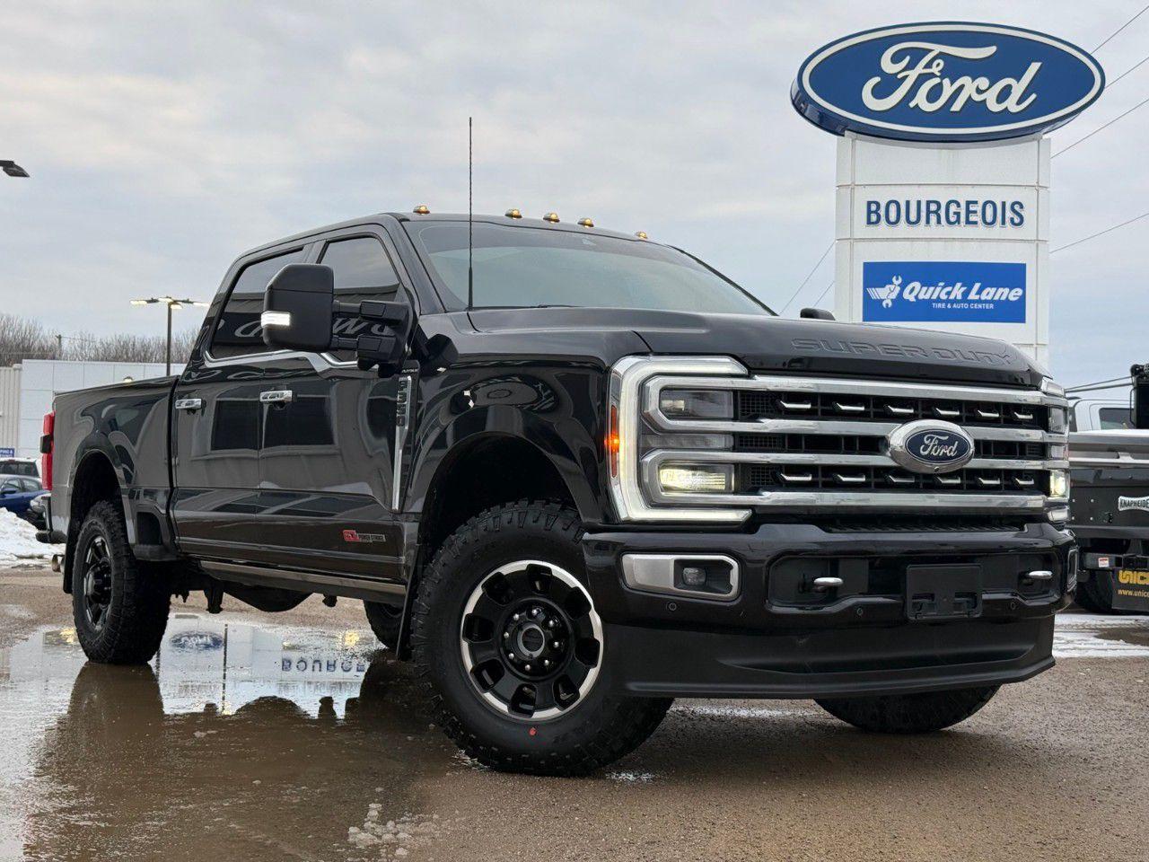 Used 2024 Ford F-350 Super Duty SRW PLATINUM 4WD CREW CAB 6.75' BOX for sale in Midland, ON