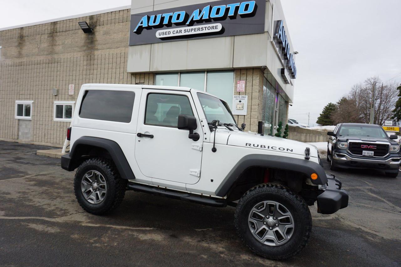 Used 2017 Jeep Wrangler RUBICON 4WD CERTIFIED CAMERA NAV BLUETOOTH HEATED SEATS CRUISE ALLOYS for sale in Burlington, ON