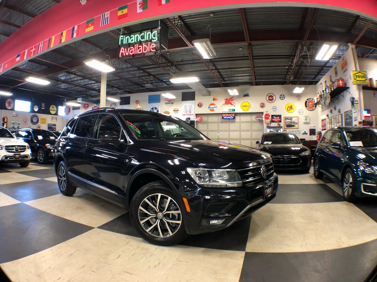 Used 2018 Volkswagen Tiguan COMFORTLINE AWD LEATHER PANO/ROOF B/SPOT CAMERA for sale in North York, ON