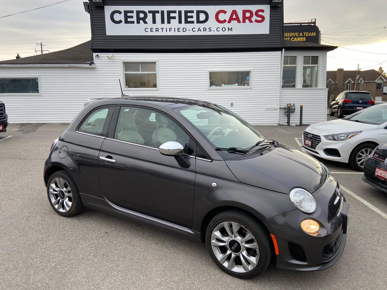 Used 2019 Fiat 500 Lounge ** ONLY 16,000KM, 1OWNER, NAVI, SNRF  ** for sale in St Catharines, ON