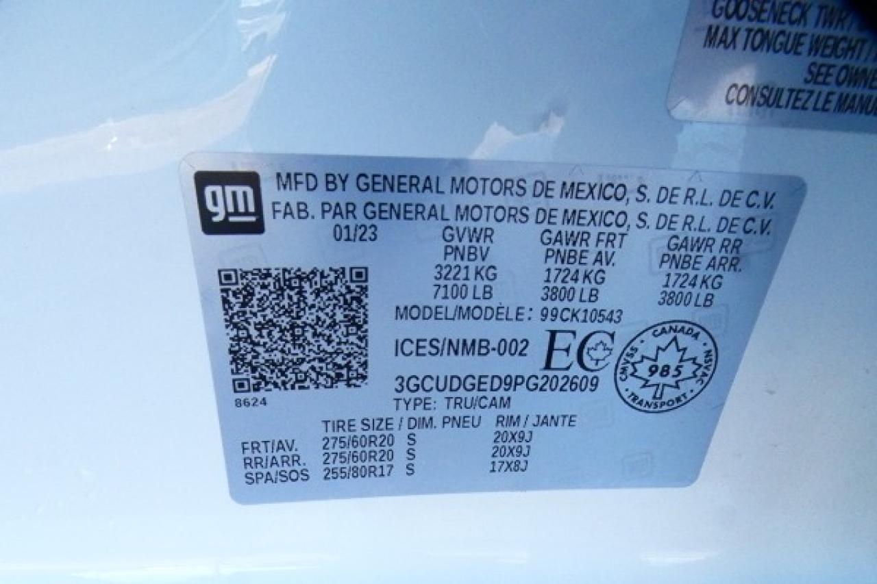 2023 Chevrolet Silverado 1500 LTZ 4WD Crew Cab w/H&C L, NAV, BUC - Photo #22