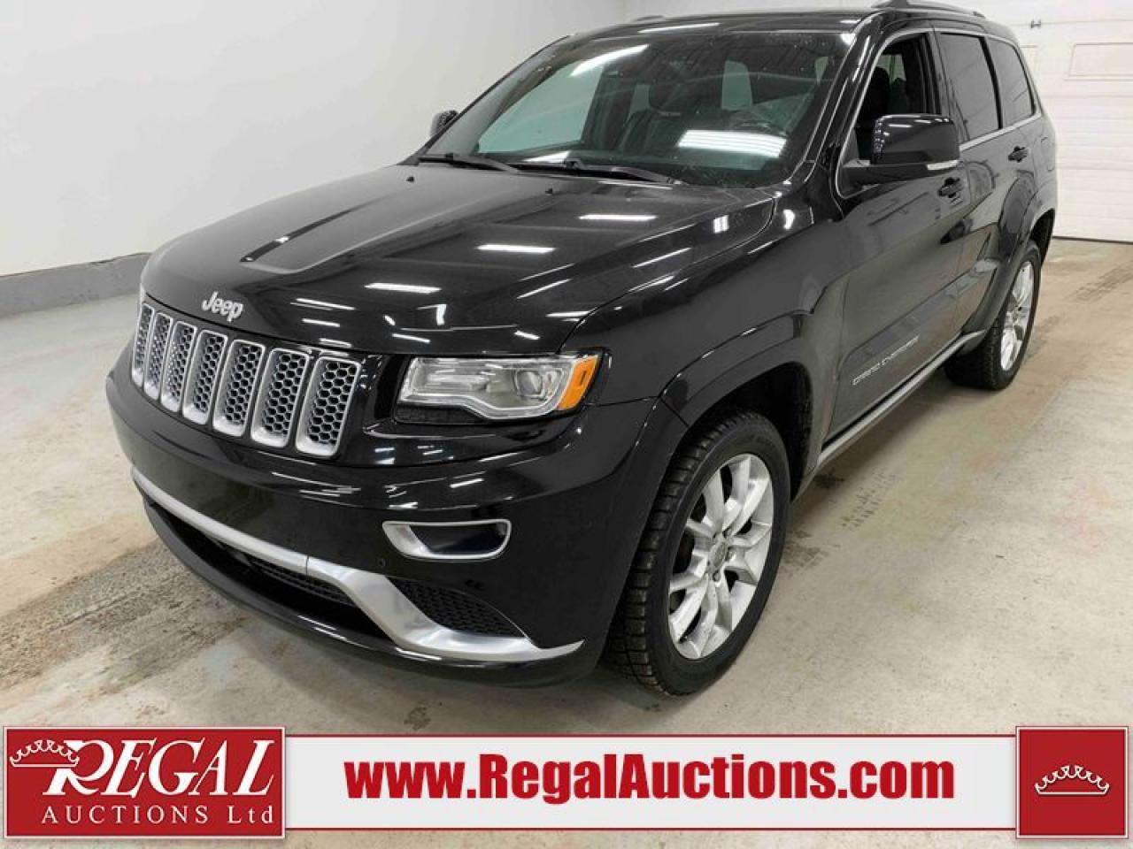 Used 2015 Jeep Grand Cherokee Summit for sale in Calgary, AB