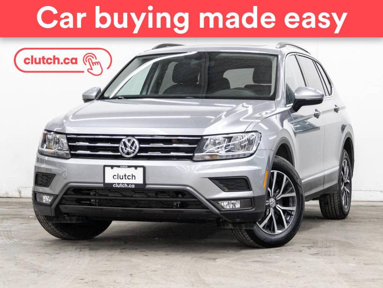 Used 2021 Volkswagen Tiguan Comfortline AWD w/ Third Row Pkg w/ Apple CarPlay & Android Auto, Panoramic Moonroof, Nav for sale in Toronto, ON