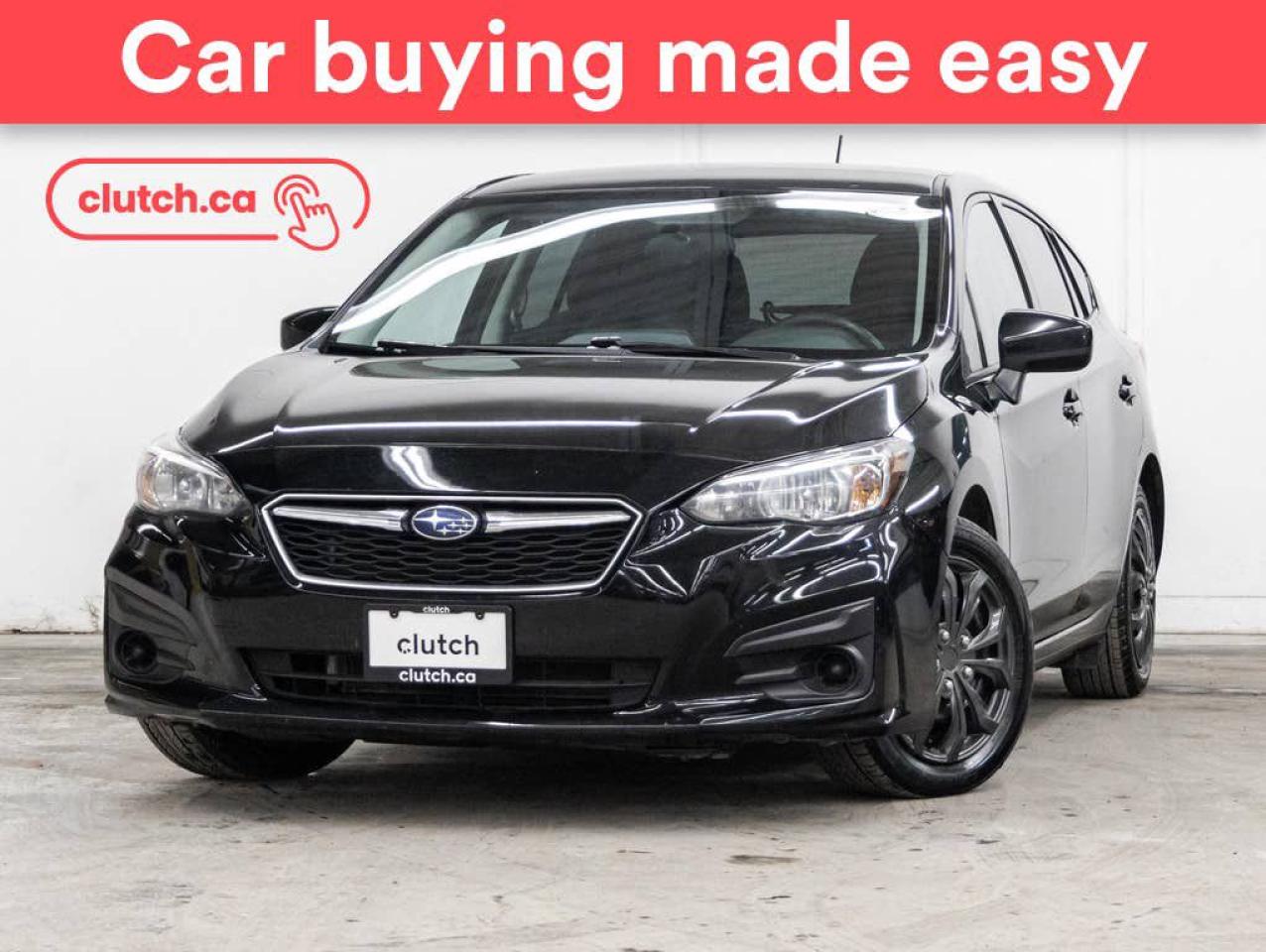 Used 2017 Subaru Impreza Convenience AWD w/ Apple CarPlay & Android Auto, Rearview Cam, A/C for sale in Toronto, ON