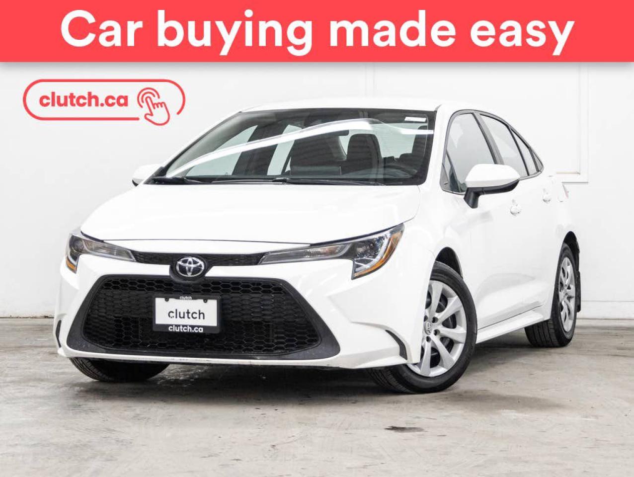 Used 2021 Toyota Corolla LE w/ Apple CarPlay, Rearview Cam, A/C for sale in Toronto, ON