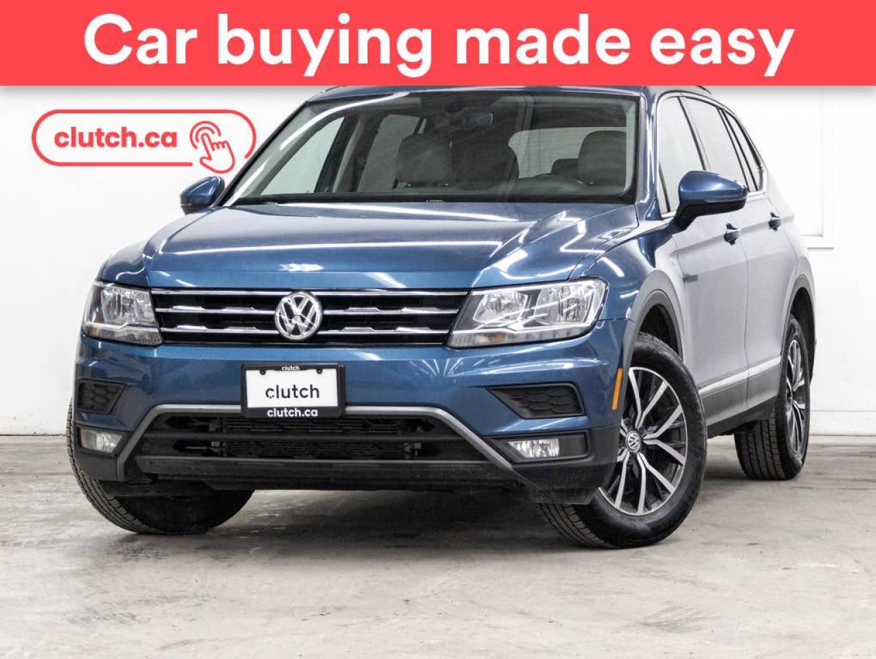 Used 2018 Volkswagen Tiguan Comfortline AWD w/ Apple CarPlay & Android Auto, Heated Front Seats, Backup Cam for sale in Toronto, ON